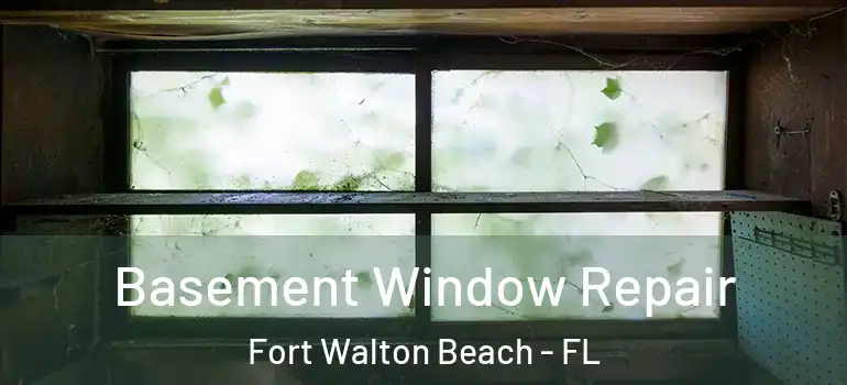 Basement Window Repair Fort Walton Beach - FL