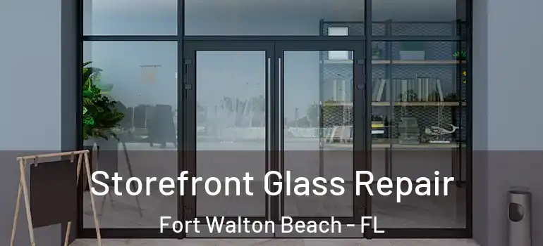 Storefront Glass Repair Fort Walton Beach - FL