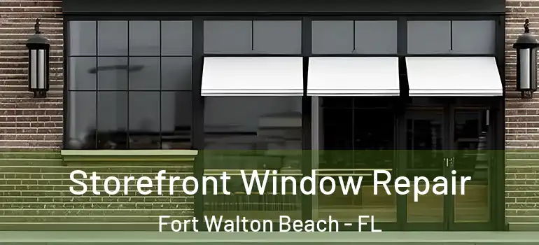 Storefront Window Repair Fort Walton Beach - FL