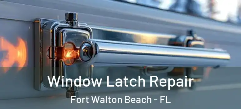 Window Latch Repair Fort Walton Beach - FL