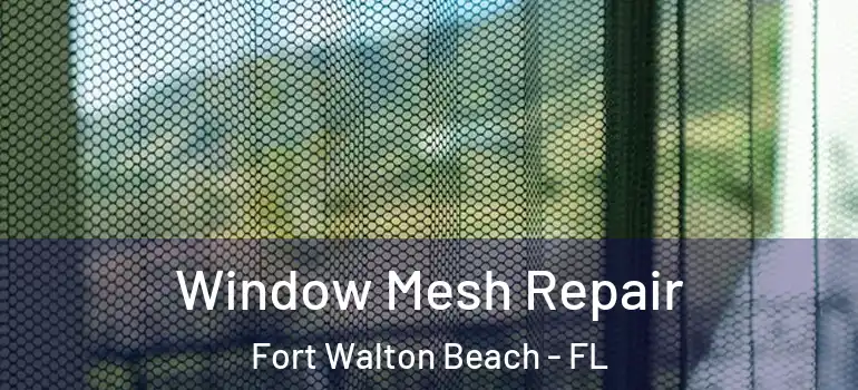 Window Mesh Repair Fort Walton Beach - FL