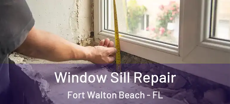 Window Sill Repair Fort Walton Beach - FL
